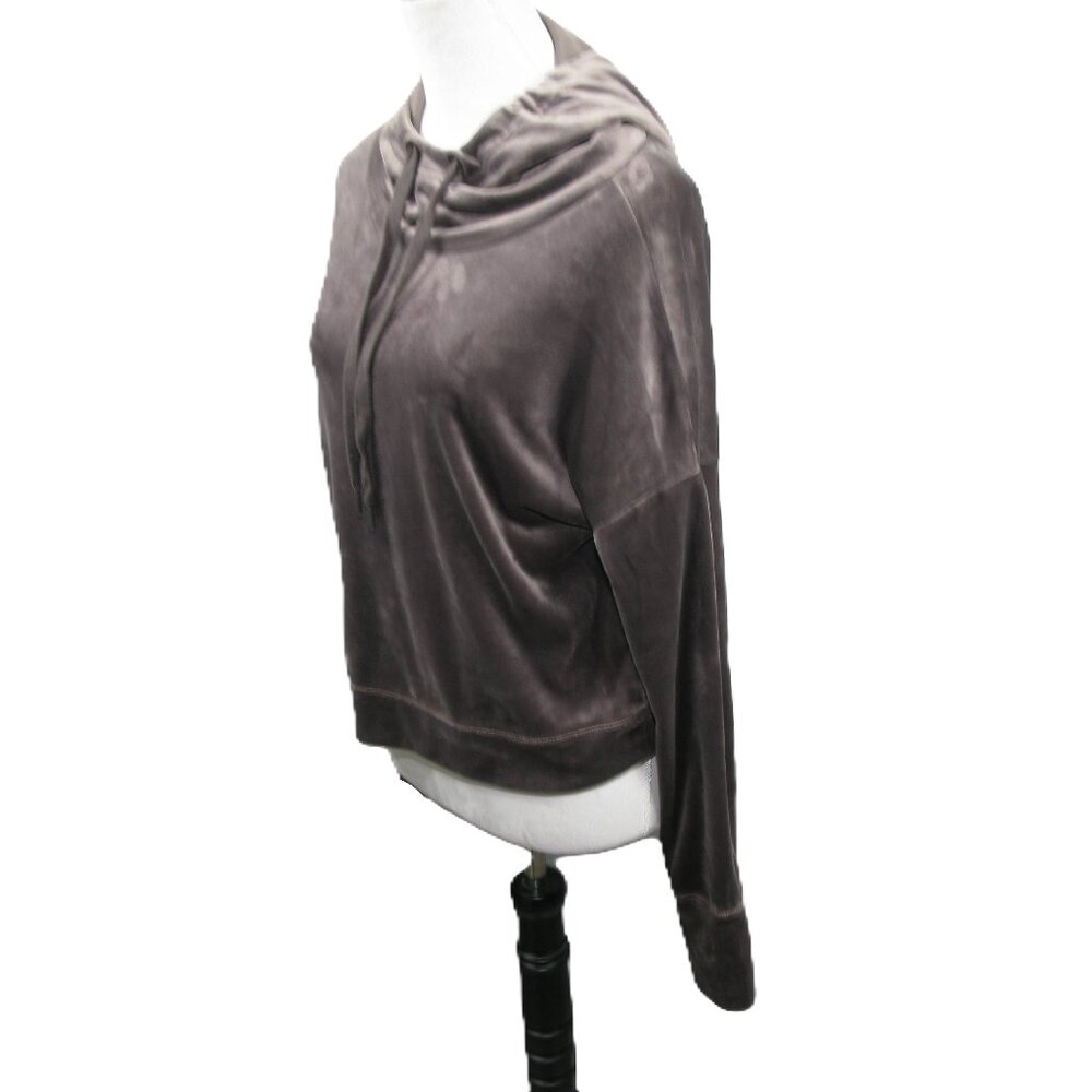 Offline by Aerie Lt Brown Velour Hoodie Size Small